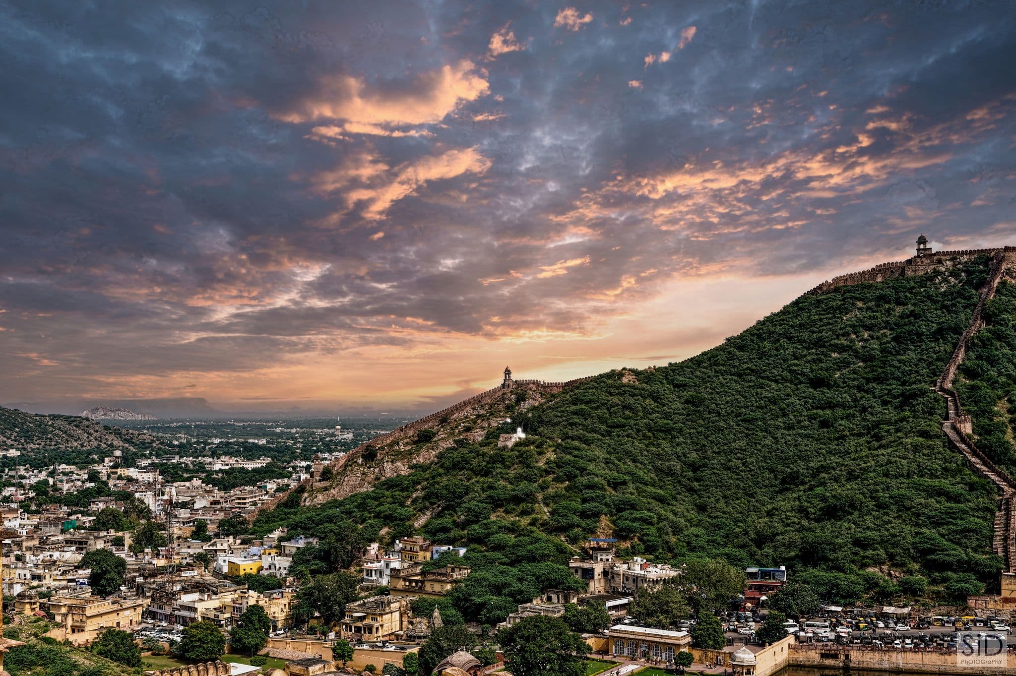 Amer Fort at Sunset