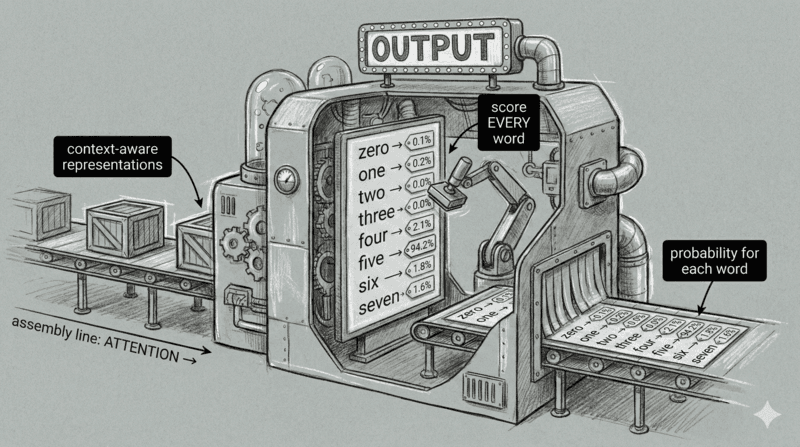 Output layer factory